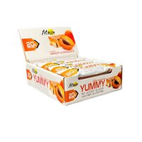 Батончик FitWin YUMMY Bar 36% no added sugar, 12*55 грам Батончик FitWin YUMMY Bar 36% no added sugar, 12*55 грам