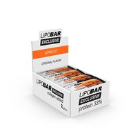 Батончик Lipobar Exclusive Protein Bar БЛОК, 20*50 грам Батончик Lipobar Exclusive Protein Bar БЛОК, 20*50 грам